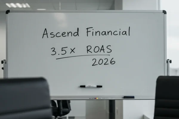 Ascend Financial: 3.5x ROAS in 2026