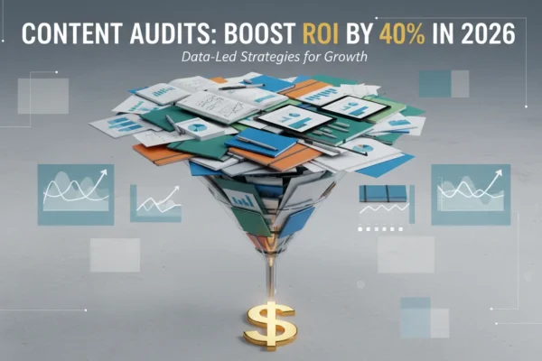 Content Audits: Boost ROI by 40% in 2026