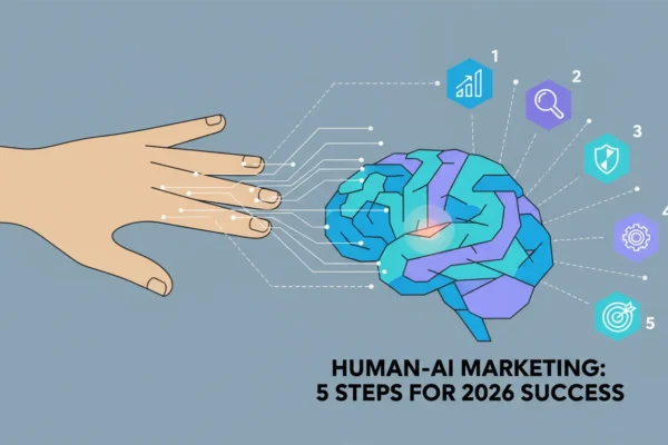 Human-AI Marketing: 5 Steps for 2026 Success