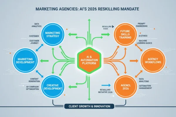 Marketing Agencies: AI’s 2026 Reskilling Mandate