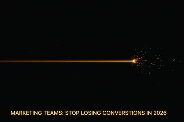 Marketing Teams: Stop Losing Conversions in 2026