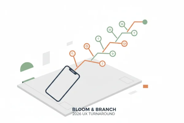 Mobile UX: Bloom & Branch’s 2026 Turnaround