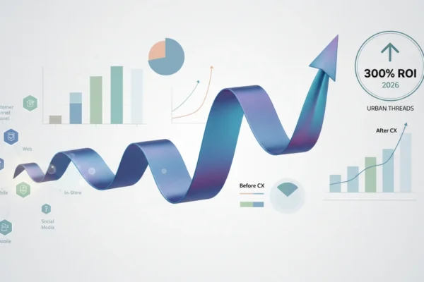 Omnichannel CX: 300% ROI by 2026 for Urban Threads
