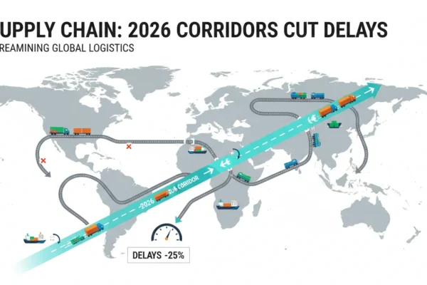 Supply Chain: 2026 Corridors Cut Delays 25%
