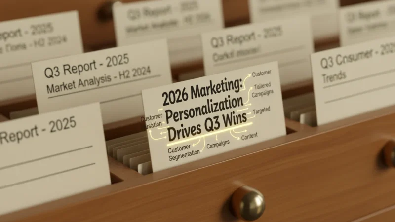 2026 Marketing: Personalization Drives Q3 Wins