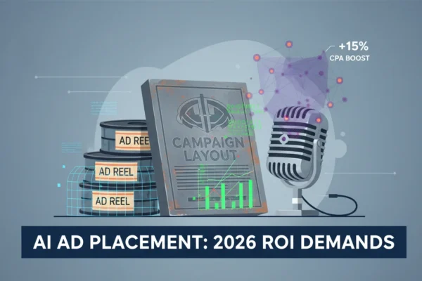 AI Ad Placement: 2026 ROI Demands 15% CPA Boost