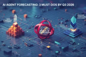 AI Agent Forecasting: 3 Must-Dos by Q3 2026