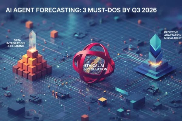 AI Agent Forecasting: 3 Must-Dos by Q3 2026