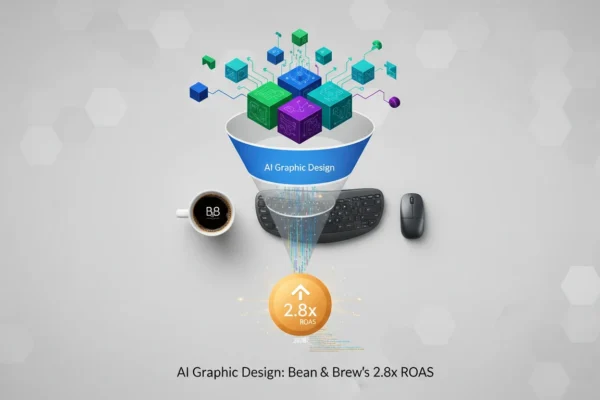 AI Graphic Design: Bean & Brew’s 2.8x ROAS in 2026