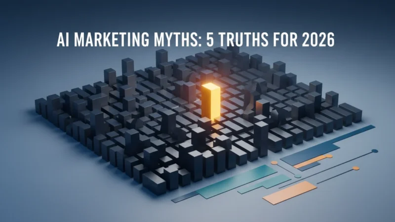 AI Marketing Myths: 5 Truths for 2026