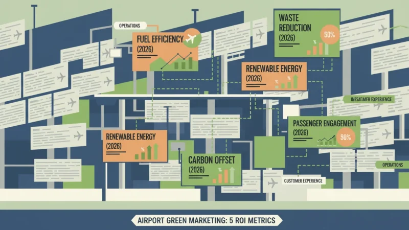Airport Green Marketing: 5 ROI Metrics for 2026