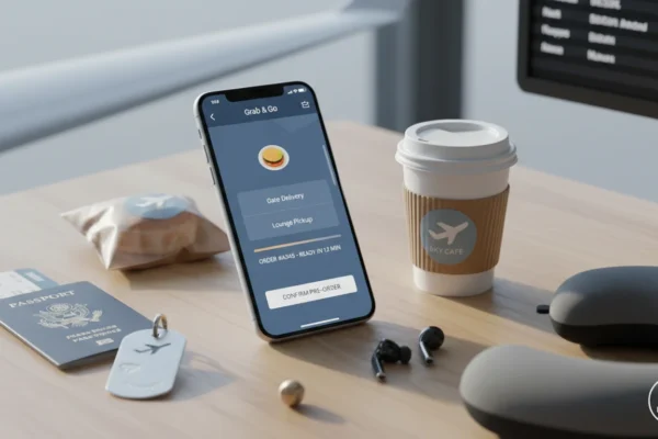 Airport Mobile Pre-Order UX: 78% of Youth Demand It in