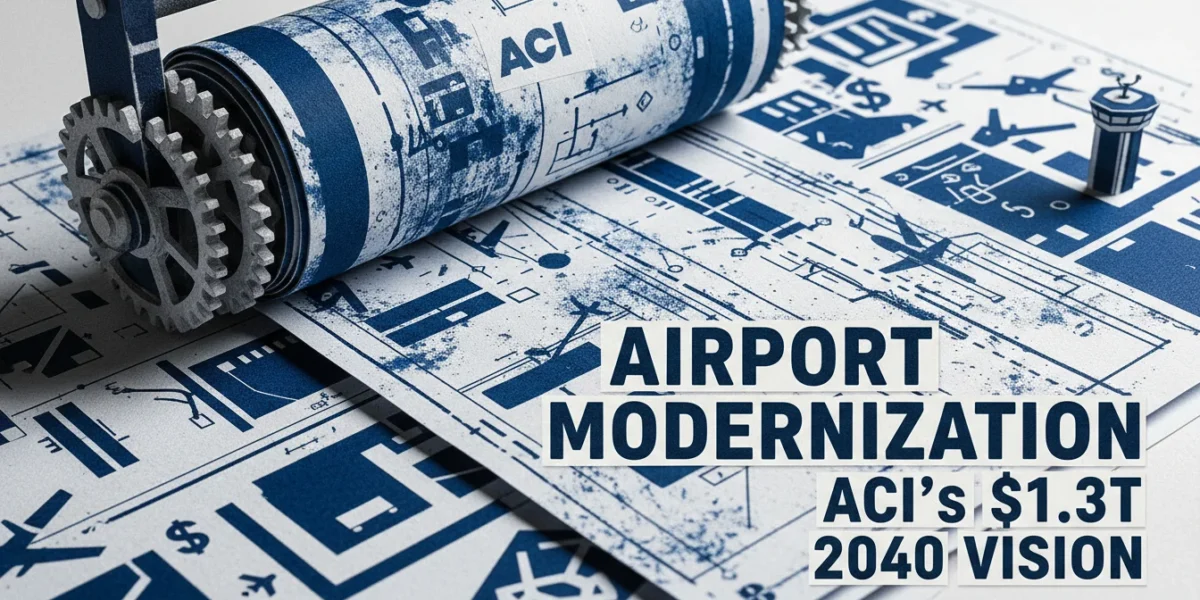 Airport Modernization: ACI's $1.3T 2040 Vision
