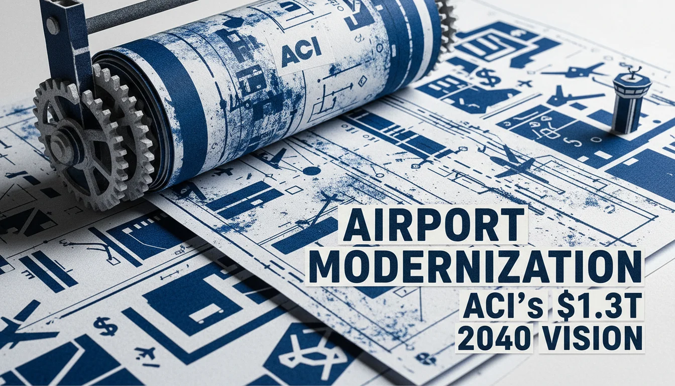 Airport Modernization: ACI's $1.3T 2040 Vision