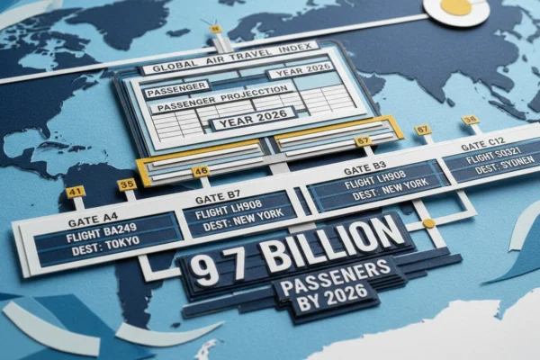 Airport Tech: 9.7 Billion Passengers by 2026
