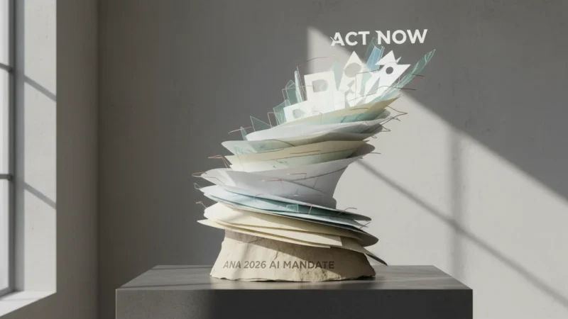 ANA’s 2026 AI Mandate: Marketers Must Act Now