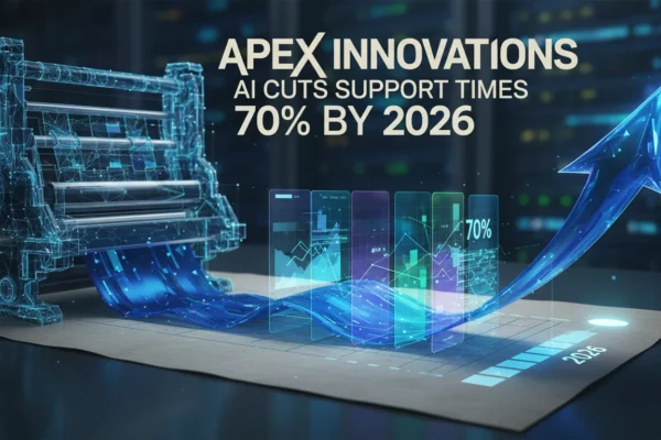 Apex Innovations: AI Cuts Support Times 70% by 2026