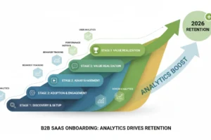 B2B SaaS Onboarding: Analytics Boosts 2026 Retention