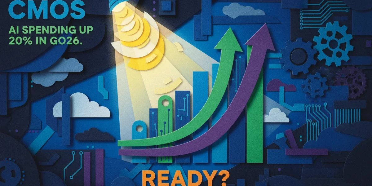 CMOs: AI Spending Up 20% in 2026. Ready?