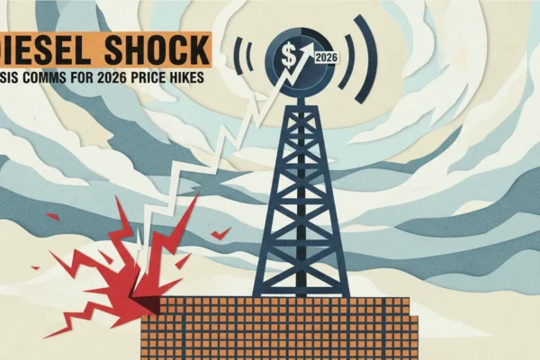 Diesel Shock: Crisis Comms for 2026 Price Hikes