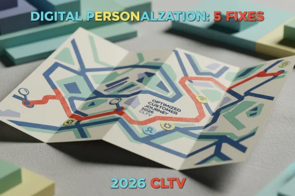 Digital Personalization: 5 Fixes for 2026 CLTV