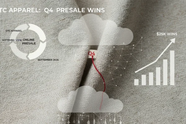 DTC Apparel: $25K September Q4 Presale Wins in 2026