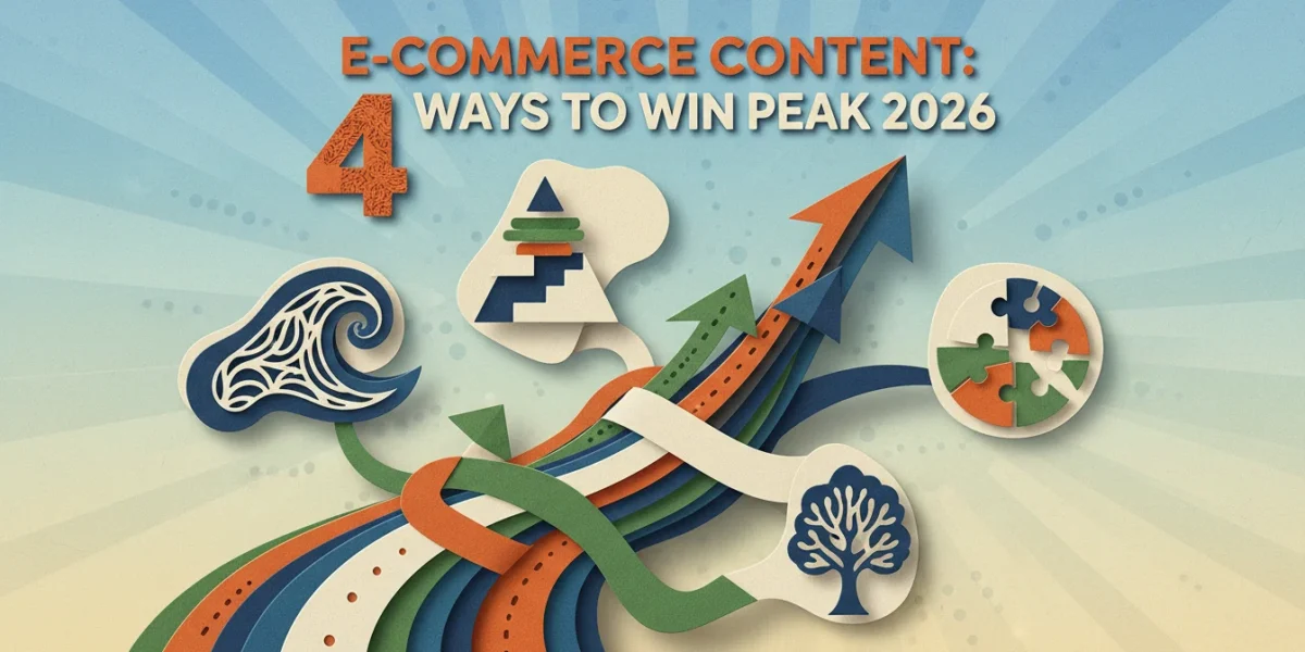 E-commerce Content: 4 Ways to Win Peak 2026