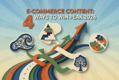 E-commerce Content: 4 Ways to Win Peak 2026