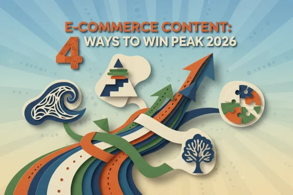 E-commerce Content: 4 Ways to Win Peak 2026
