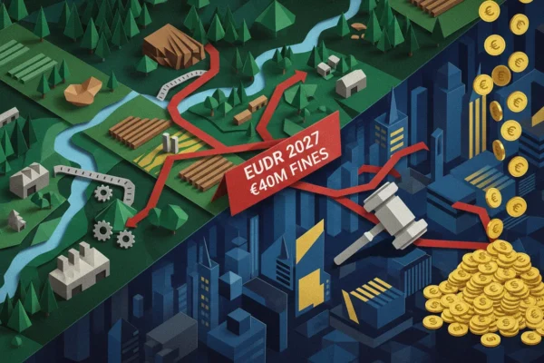 EUDR 2027: €40M Fines Reshape B2B Compliance