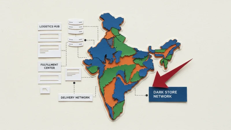 India’s $188 Billion E-commerce Race: 2025 Dark Store Edge
