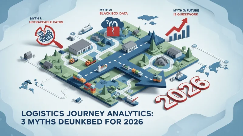 Logistics Journey Analytics: 3 Myths Debunked for 2026