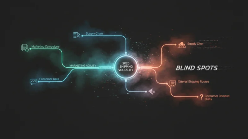Marketing Agility: 2026 Shipping Volatility Blind Spots