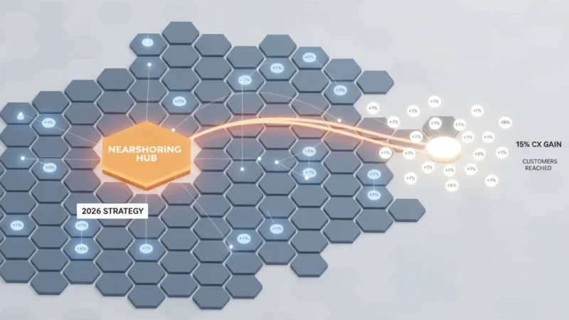 Nearshoring CX: 2026 Strategy for 15% CX Gain