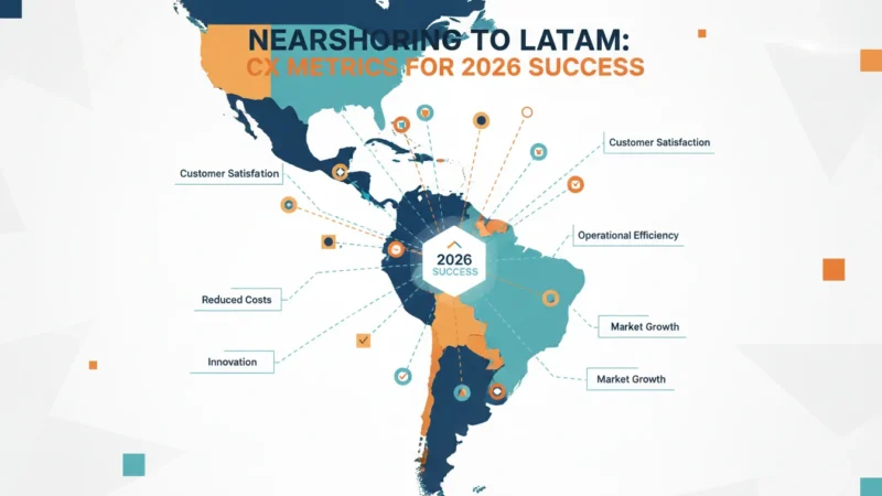 Nearshoring to LATAM: CX Metrics for 2026 Success