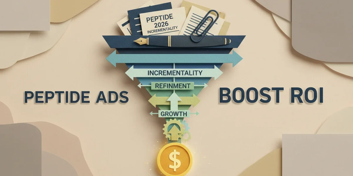 Peptide Ads: Boost ROI with 2026 Incrementality