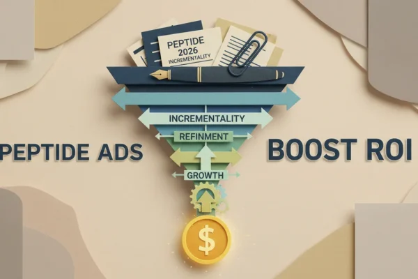 Peptide Ads: Boost ROI with 2026 Incrementality