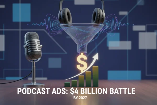 Podcast Ads: $4 Billion Battle by 2027