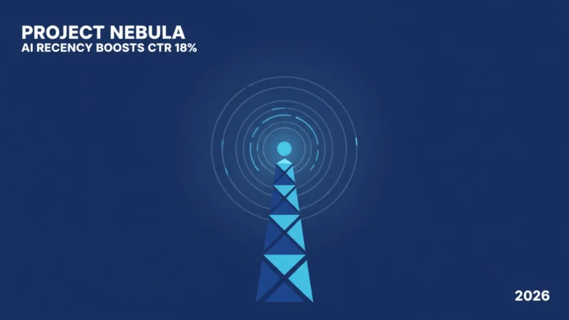 Project Nebula: AI Recency Boosts CTR 18% in 2026