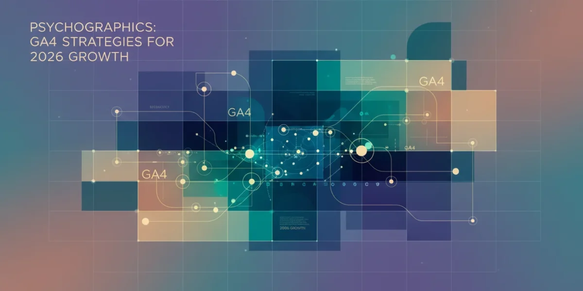 Psychographics: GA4 Strategies for 2026 Growth