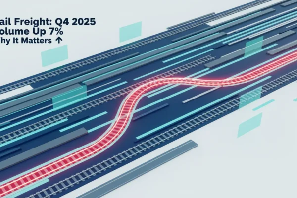 Rail Freight: Q4 2025 Volume Up 7%, Why It Matters