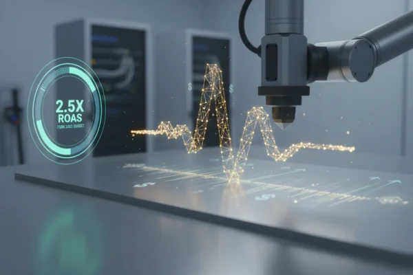 Robotics Marketing: $750k Budget Delivers 2.5X ROAS in