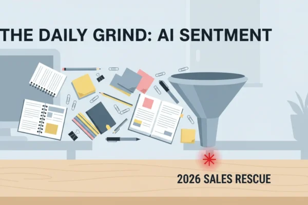 The Daily Grind: AI Sentiment Rescues 2026 Sales