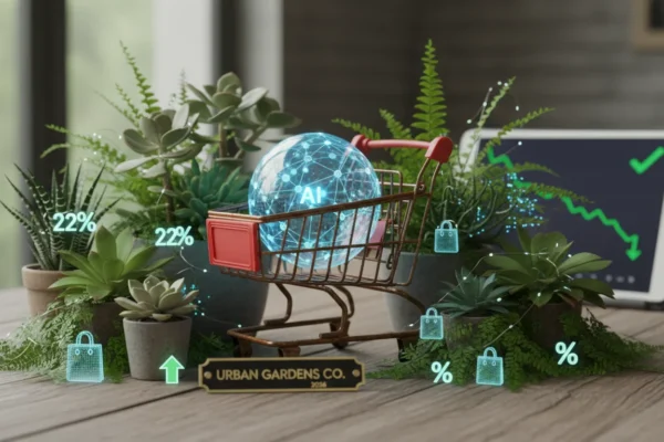 Urban Gardens Co. 2026: AI Cuts Cart Abandonment 22%