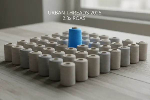 Urban Threads’ 2025 Peak Season Strategy: 2.3x ROAS