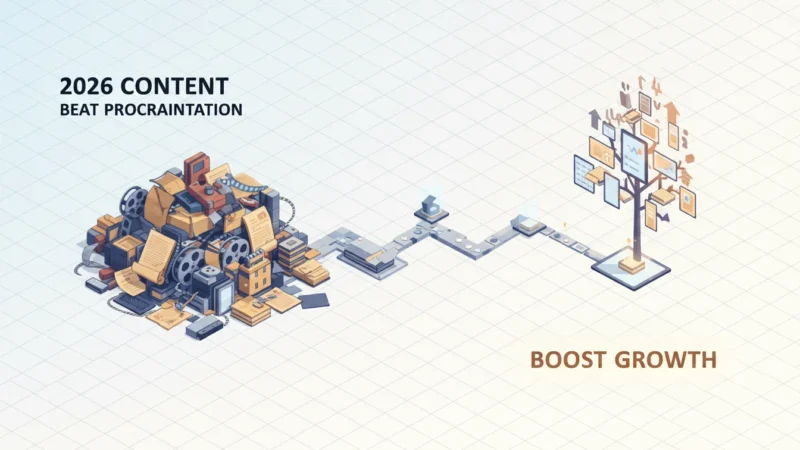 2026 Content: Beat Procrastination, Boost Growth