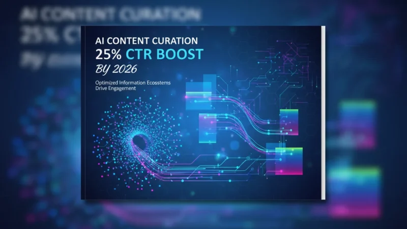 AI Content Curation: 25% CTR Boost by 2026