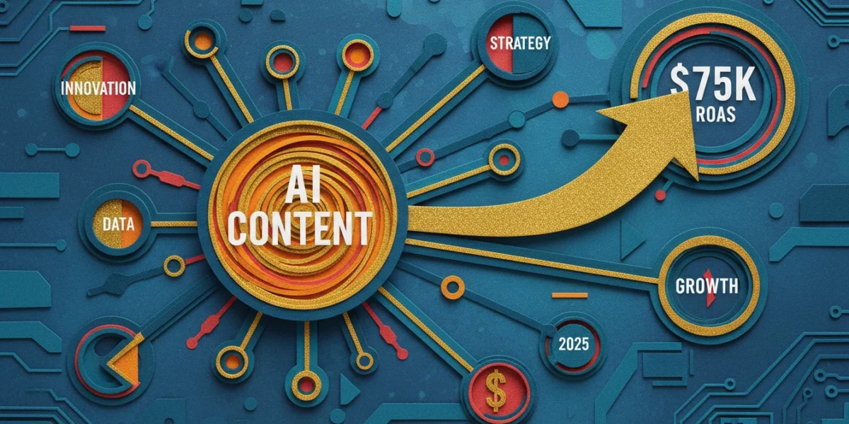 AI Content: InnovateTech’s $75K ROAS in 2025