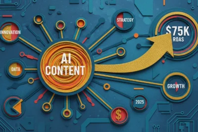 AI Content: InnovateTech’s $75K ROAS in 2025