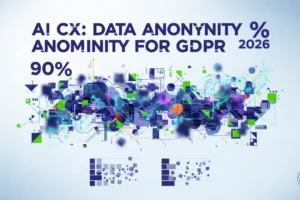 AI CX: 90% Data Anonymity by 2026 for GDPR